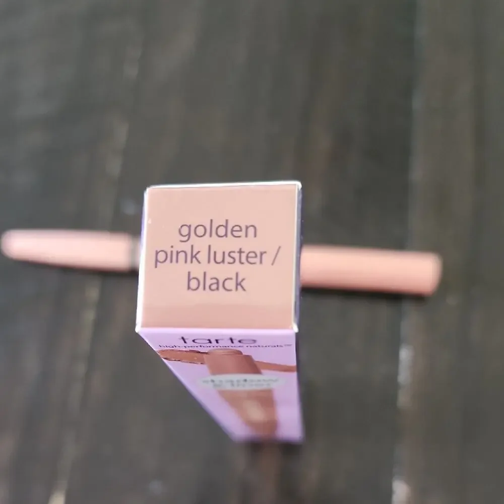 TARTE Stick Eye Shadow & Liner Waterproof Golden Pink Luster / Black Full Size